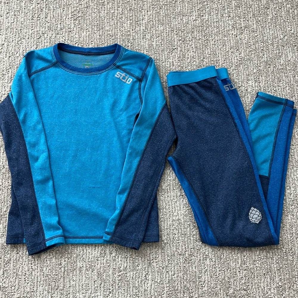 Stio Basis Base Layer Long Underwear Set M 8/10